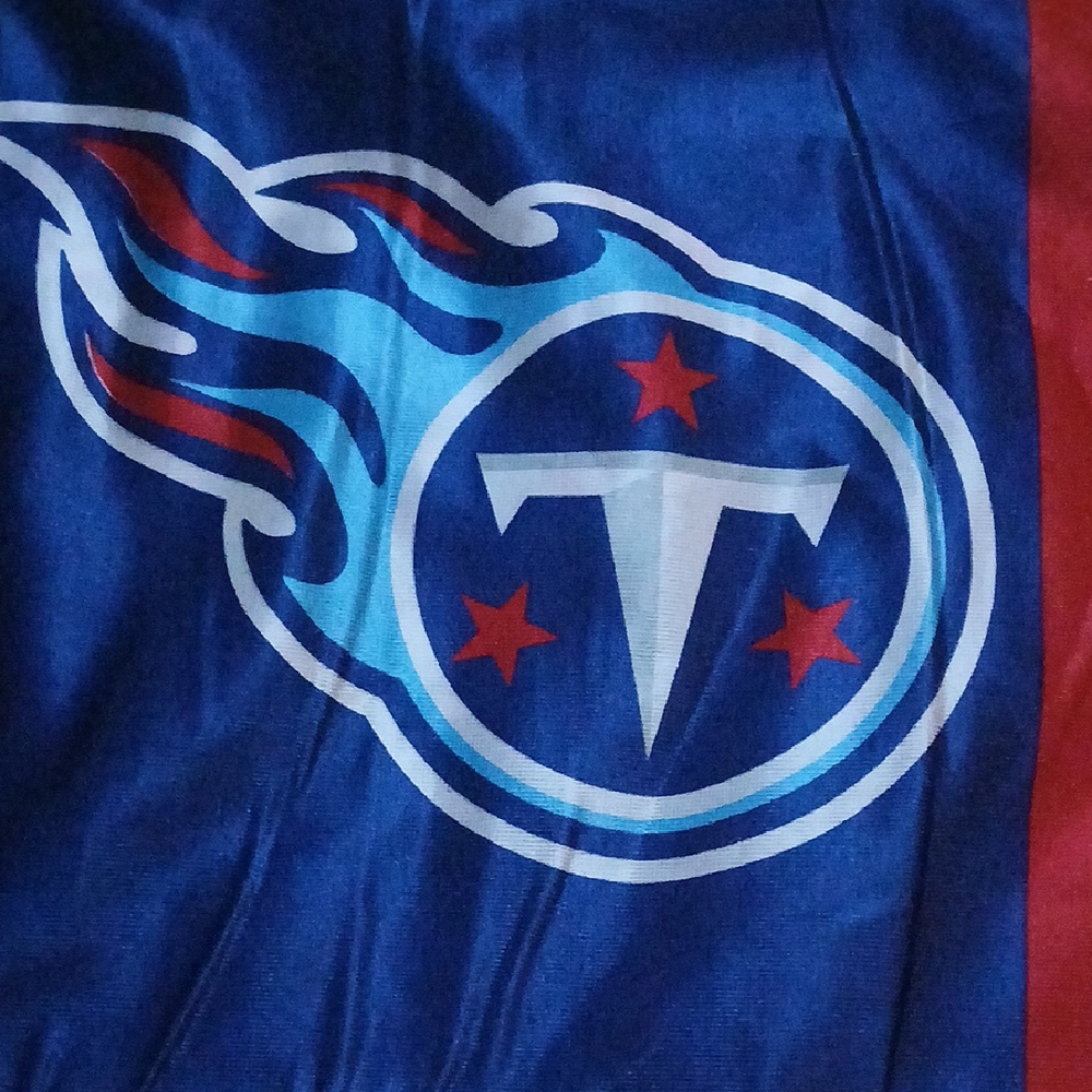 TN Titans Blue and Red Sports Flag